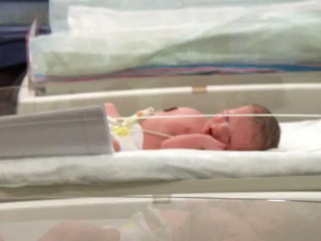 A 30-year-old embryo is now a thriving newborn baby