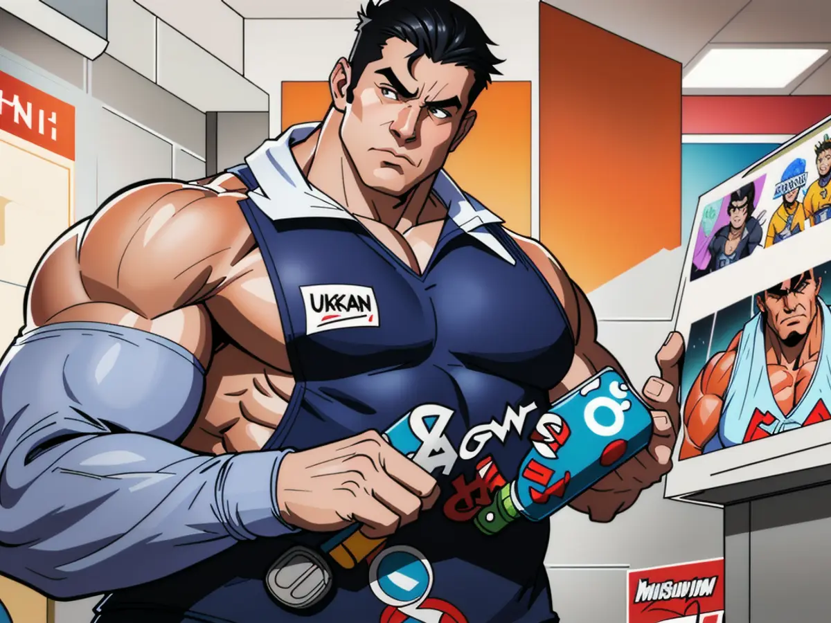Figure portrayal: Man in leather jacket, sunglasses, and bandana, holding a gun, standing in front of burning building, nearby police cars with broken windows and smoke in the background Pharmacy chain aims for reduced store and pharmacy concentration in its restructuring plan.